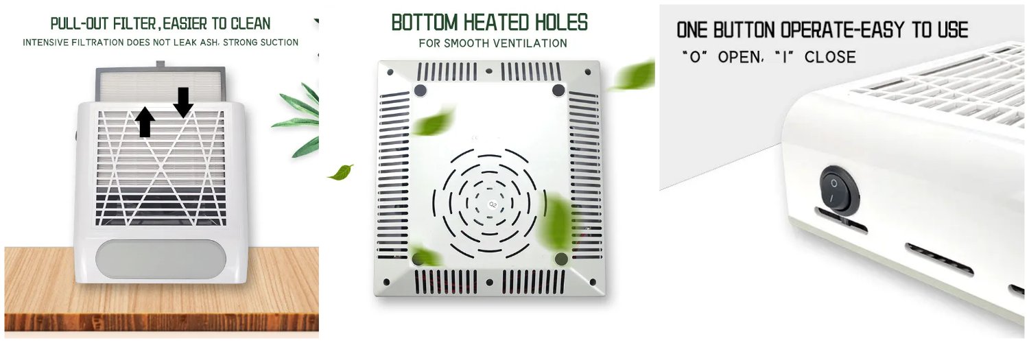 Dulkių surinkėjas manikiūrui